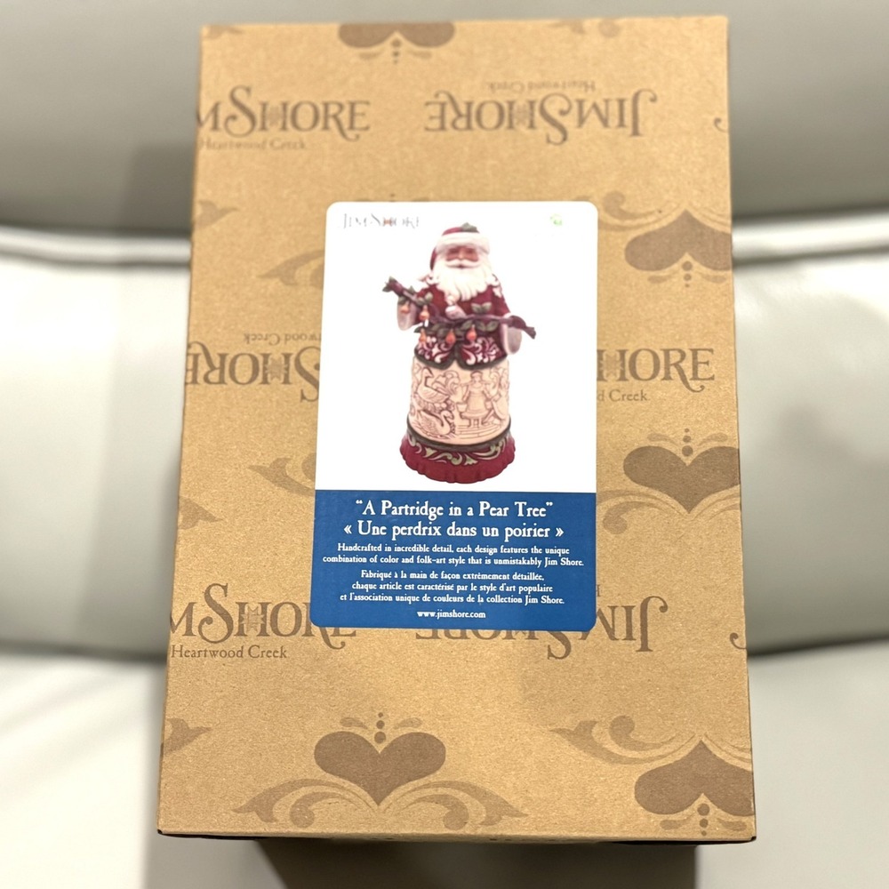 Jim Shore 6013135 A Partridge in a Pear Tree Ltd Ed World Wide Event